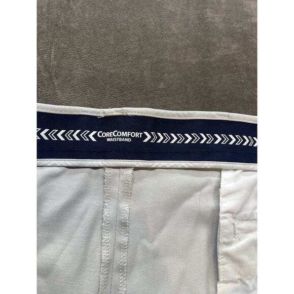 Roundtree & Yorke Men's Khaki Dress Pants Big & Tall 52X32 Flat Front. Office - Picture 6 of 8